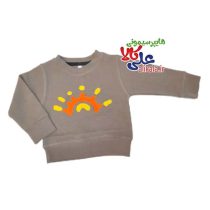 پیراهن کودک پارچه بیسکویتی برند چلیدرن مدل خورشید